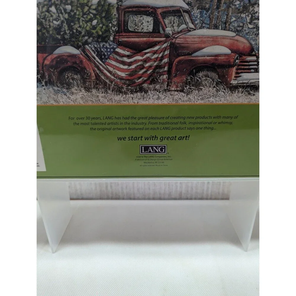 Puzzle Flag Truck Tim Coffey 38.25